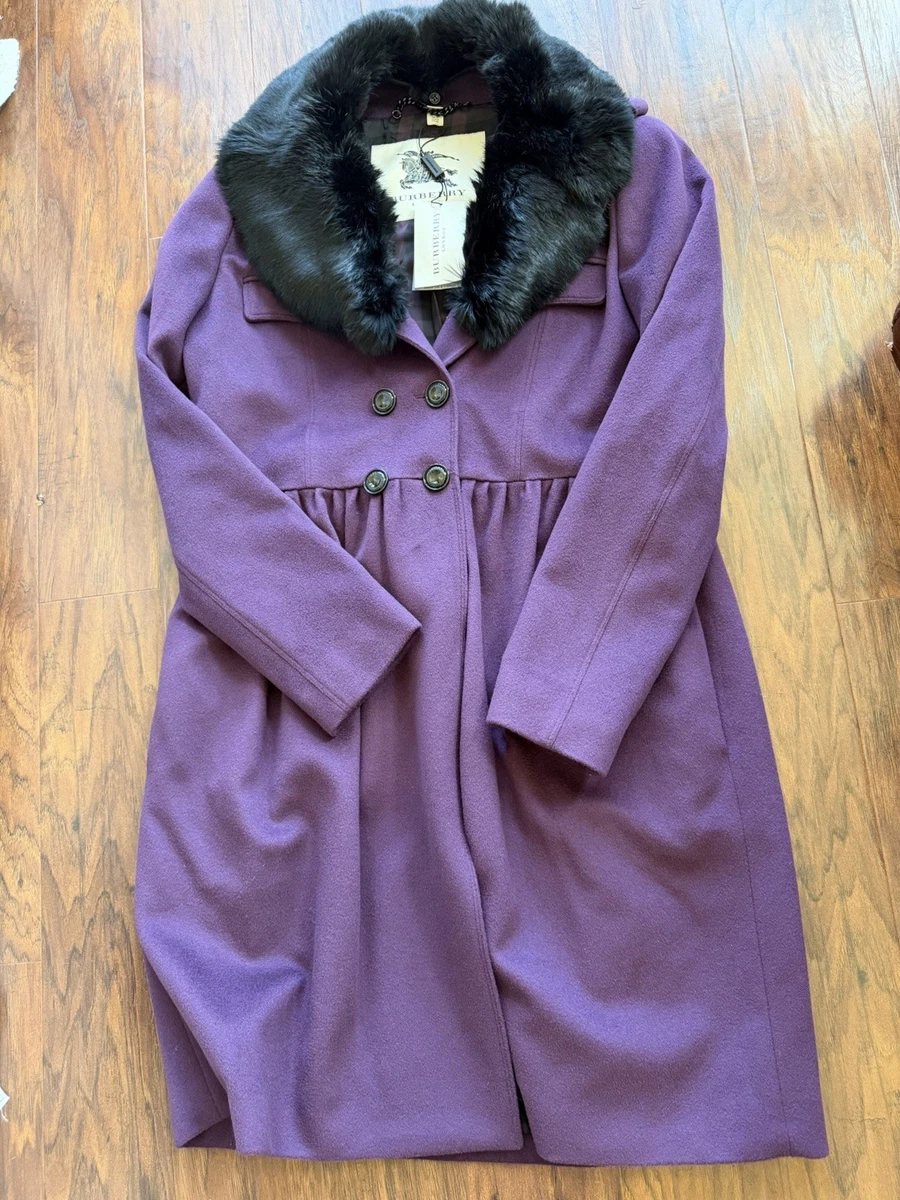 Burberry London Coats, Jackets & Vests for Fur Outer Shell Women