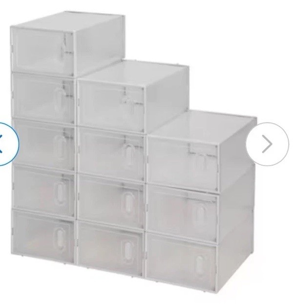 12 Shoebox Storage