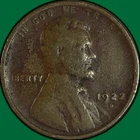 1922-D Lincoln Wheat Cent Fine F Coin #34283