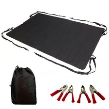 1 set Rear Barn Door Awning Cover RV Door Van Canopy Tailgate Sunshade Cover