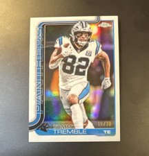2025 Topps chrome Tommy Tremble #44 Carolina Panthers Serial Numbered /30