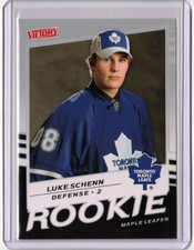 LUKE SCHENN 08/09 2008 2009 UD Upper Deck Victory Rookie Card #345 Maple Leafs