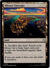 Vibrant Cityscape Marvel's Spider-Man 188 Common Magic: The Gathering Near Mint