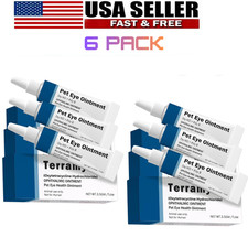Terramypet Eye Ointment for Cats and Dogs, Horses, Birds, 3.5g/0.125oz 6 PACK