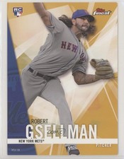 2017 Topps Finest Topps.com Online Exclusive 5x7 Gold 5/10 Robert Gsellman y0i