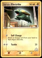 Pokemon - Team Aqua's Electrike #53/95 - Team Magma vs Team Aqua Common on eBay