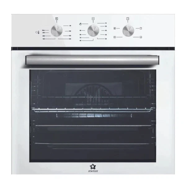 Forno da incasso 61 Lt 60 cm Ventilato 4 Funzioni Vetro Bianco B66 BIANCO - Bild 1 von 1