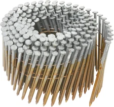 12215HPT Full round Head Brite Basic Wire Coil Framing Nails 3-1/4" X .120 SM 40