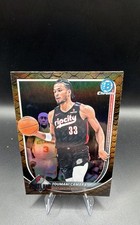 Toumani Camara 2025-26 Bowman Chrome Reptilian Refractor #BCV-111 Portland