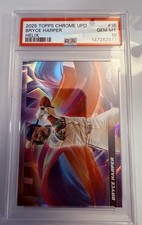 2025 Topps Chrome UPD Bryce Harper Helix SSP Case Hit! PSA 10 POP 1 🔥 🔥 🔥 