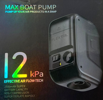 Flextail Max  Luftpumpe für Camping Pool Luftmatratzen Handbootpumpe NEU #
