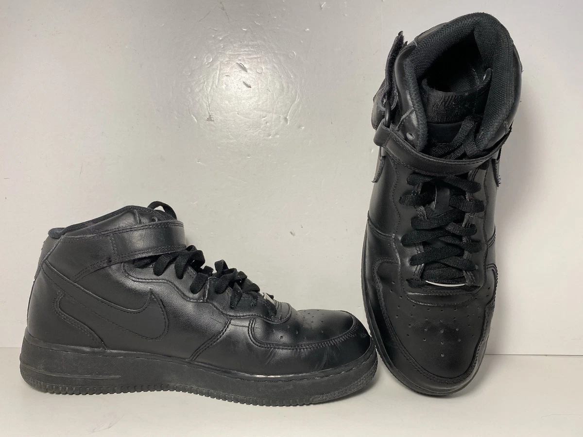 Las mejores ofertas en Nike Air Force 1 Mid '07 Triple Black | eBay