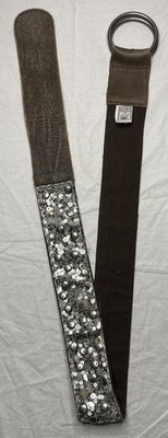 Michiko Womens Beaded Statement Belt Size M Dark Silver Scallop-shaped Vintage Michiko Products for Sale up to 90% Off Retail: Poshmark main image 3