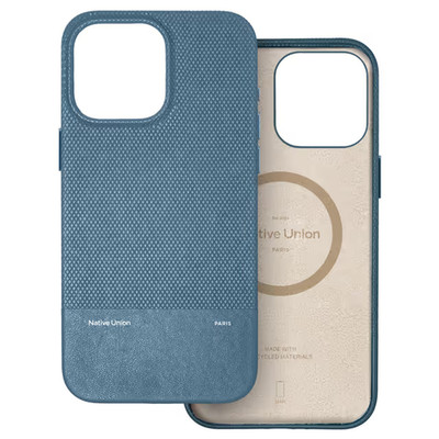 Native Union für Apple iPhone 16 Pro Max (Re Classic Case 3.0 - MagSafe Navy Blau