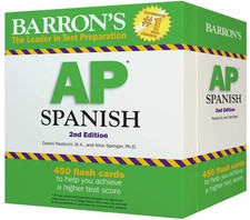 AP Spanish Flashcards, Second Edition: Up-to-...