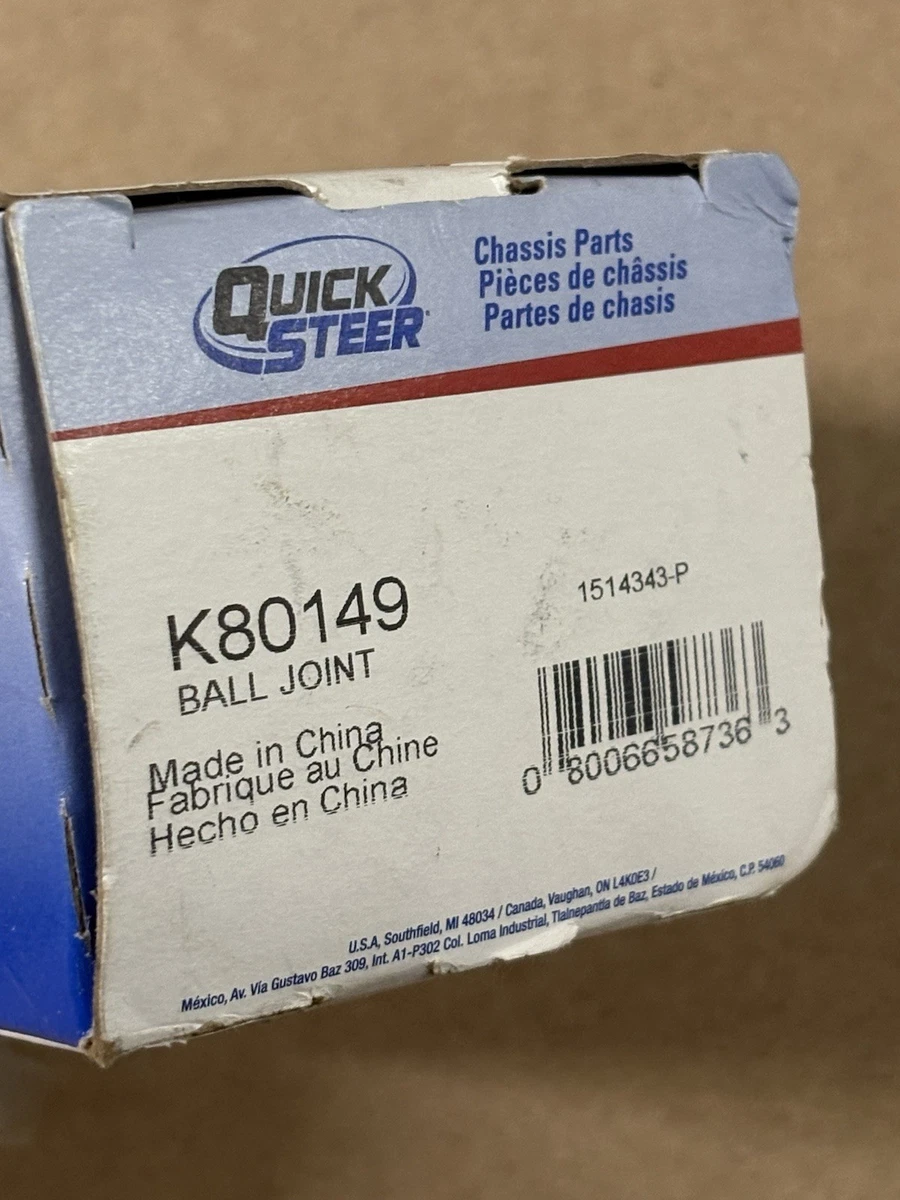 Quick Steer K80149BALL JOINT photo 2
