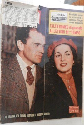 ZEIT 24. Januar 1953 Pampanini e Girotti Gino Bartali Anastasia Mafia Gorizia