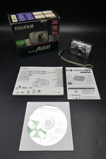 FujiFilm FinePix A800 Silver Digital Camera Tested Working - *USB PORT DAMAGED*