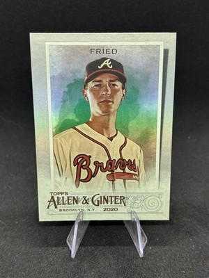 2020 Topps Allen and Ginter Silver Foil Parallel - Max Fried #94 NM  