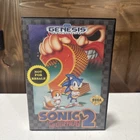 Sonic the Hedgehog 2 (SEGA Genesis, 1992) Not for Resale Label COMPLETE
