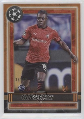 2020 Museum Collection UEFA Champions League 38/99 Jeremy Doku #59 Rookie RC i4v