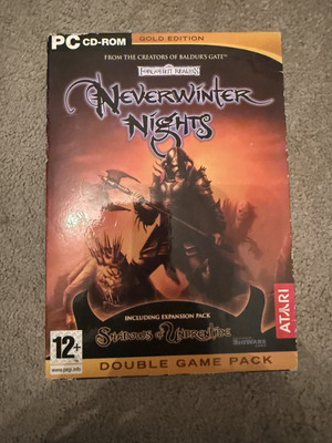NEVERWINTER NIGHTS 1 GOLD EDITION inkl. SHADOWS OF UNDRENTIDE Add-On PC CD NEU 