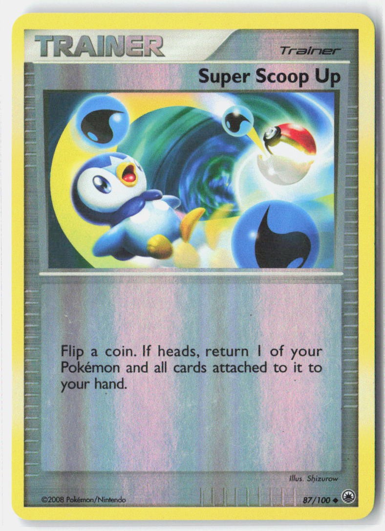 Pokemon Super Scoop Up Majestic Dawn #87/100 LP