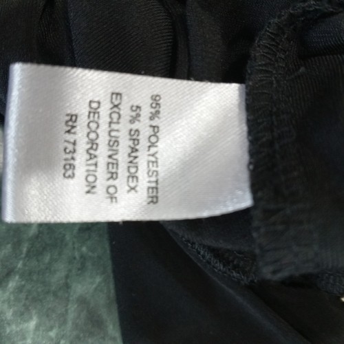 Spense Jumpsuit Damen 8 schwarz Langarm weites Bein Reißverschlusstaschen Gummibund - Bild 13 von 14