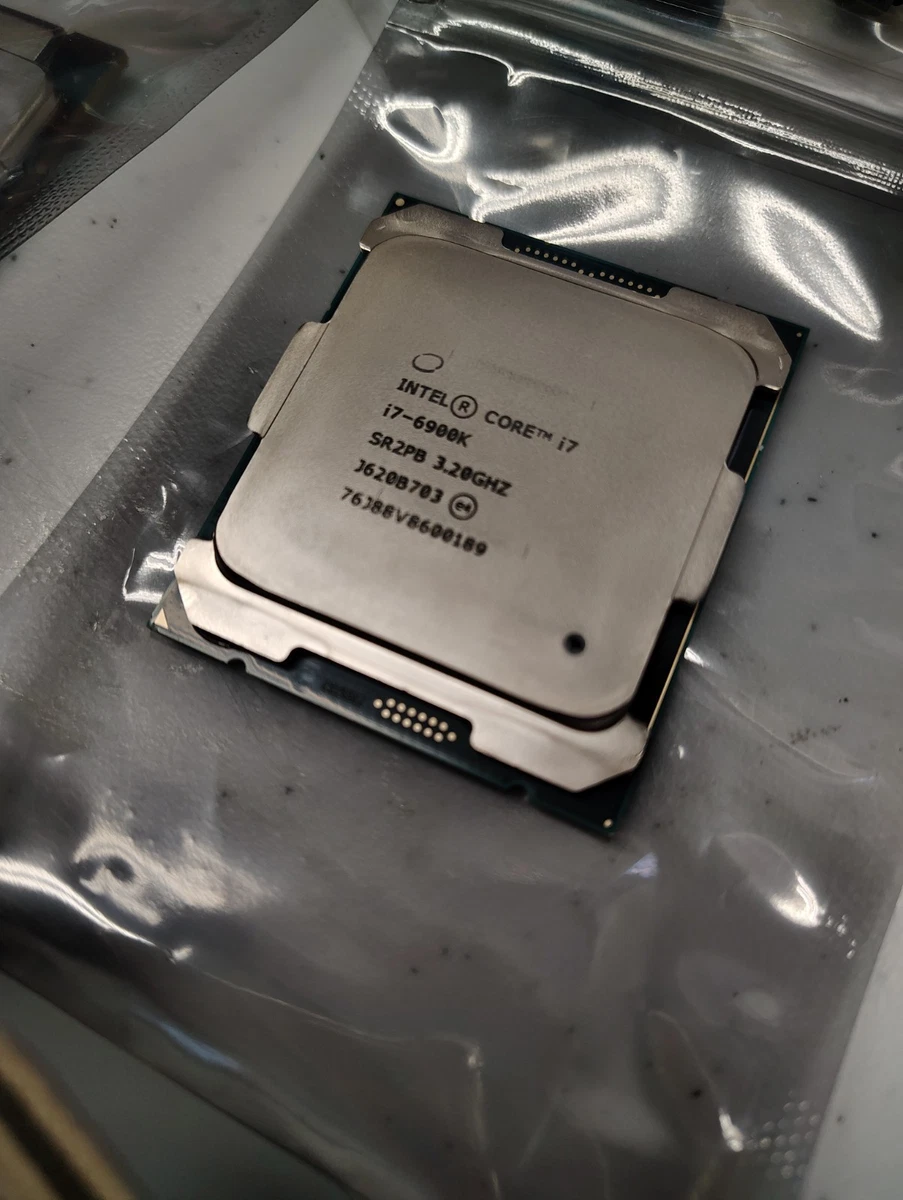 Intel Core i7-6900K Processor Model Single Core Processors 8 for