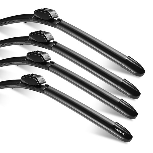 Windshield Wipers, 24" + 16" Wiper Blades, U/J HOOK Premium Original Equipmen...