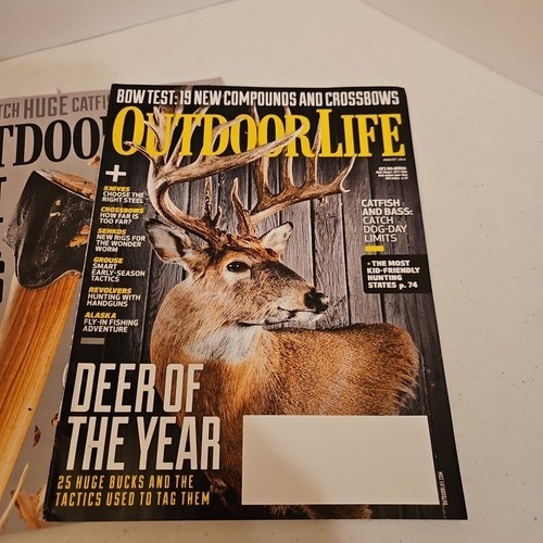 Outdoor Life Magazine Lot 5 Feb-May August 2014 Hunting Fishing Trapping - Imagen 2 de 6