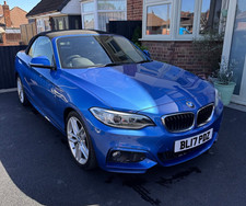 BMW 220d CONVERTIBLE 2017, AUTO, ONLY 43k MILES, STUNNING CONDITION, POSS P/X