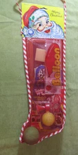 Vintage Ja-Ru Toy Company Christmas Stocking