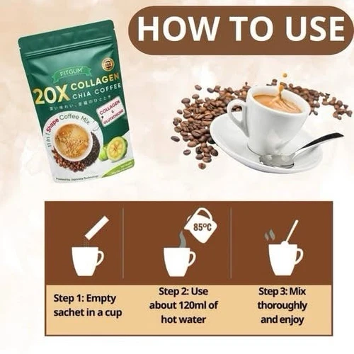 20x Collagen Chia Coffe