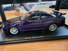AUTOart 1/18 R34 GTR V-SPEC Midnight Purple SKYLINE 77305