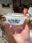 Vintage Fire King Casserole Dish With Lid