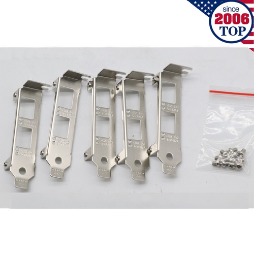 5 Pz Staffe Generiche Alto Profilo Per Intel X520-DA2 X520-SR2 - Foto 9