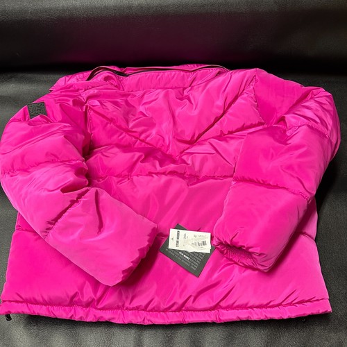 Steve Madden Jacket Womens Puffer Size Medium Hot Pink - Picture 7 of 7