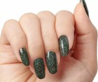 Color Street Nail Polish Strips * Gaelic Greenery * Holographic Green Glitter