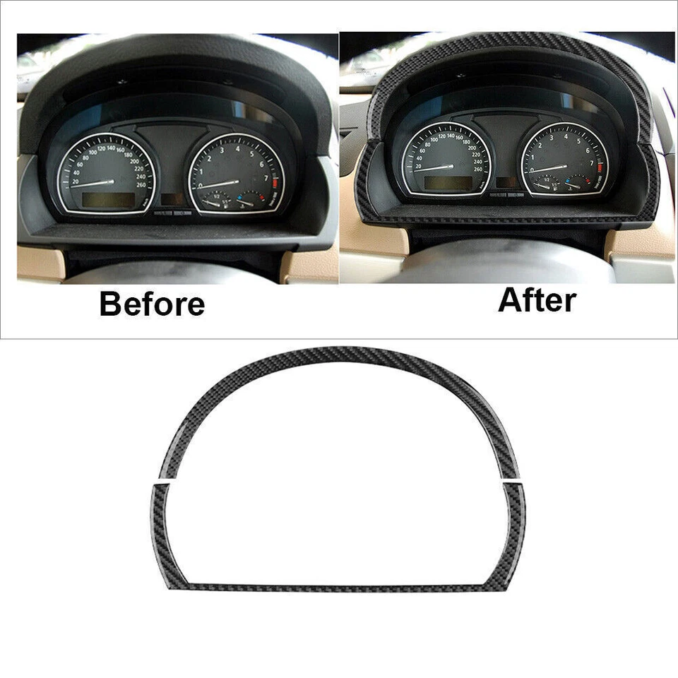 Kit de cubierta interior completo de fibra de carbono para BMW X3 E83 2004-2010 53 piezas Foto 4 de 4