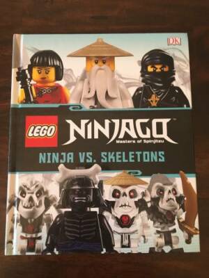 Lego Ninjago Masters of Spinjitzu: Ninja vs. Skeletons - Hardcover - VERY GOOD