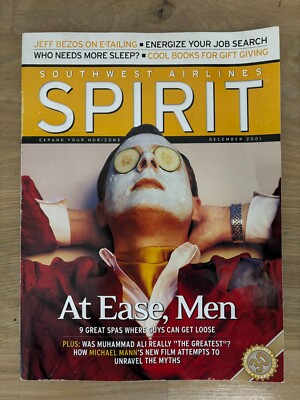 SPIRIT Southwest Airlines Magazine - December 2001 - Jeff Bezos on E-Tailing
