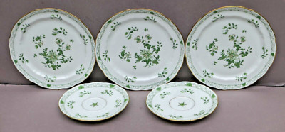 Raynaud Limoges Fleurie für Drache  2 x Kuchenteller & 2 x Untertasse sehr gut