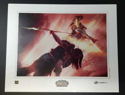WoW World of Warcraft ArtWork 2007 UDE Limited Edition - Blood Elf Rogue
