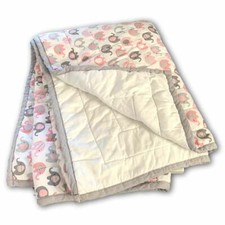 effe bebe Vera Elephant 100 Cotton Baby Quilt