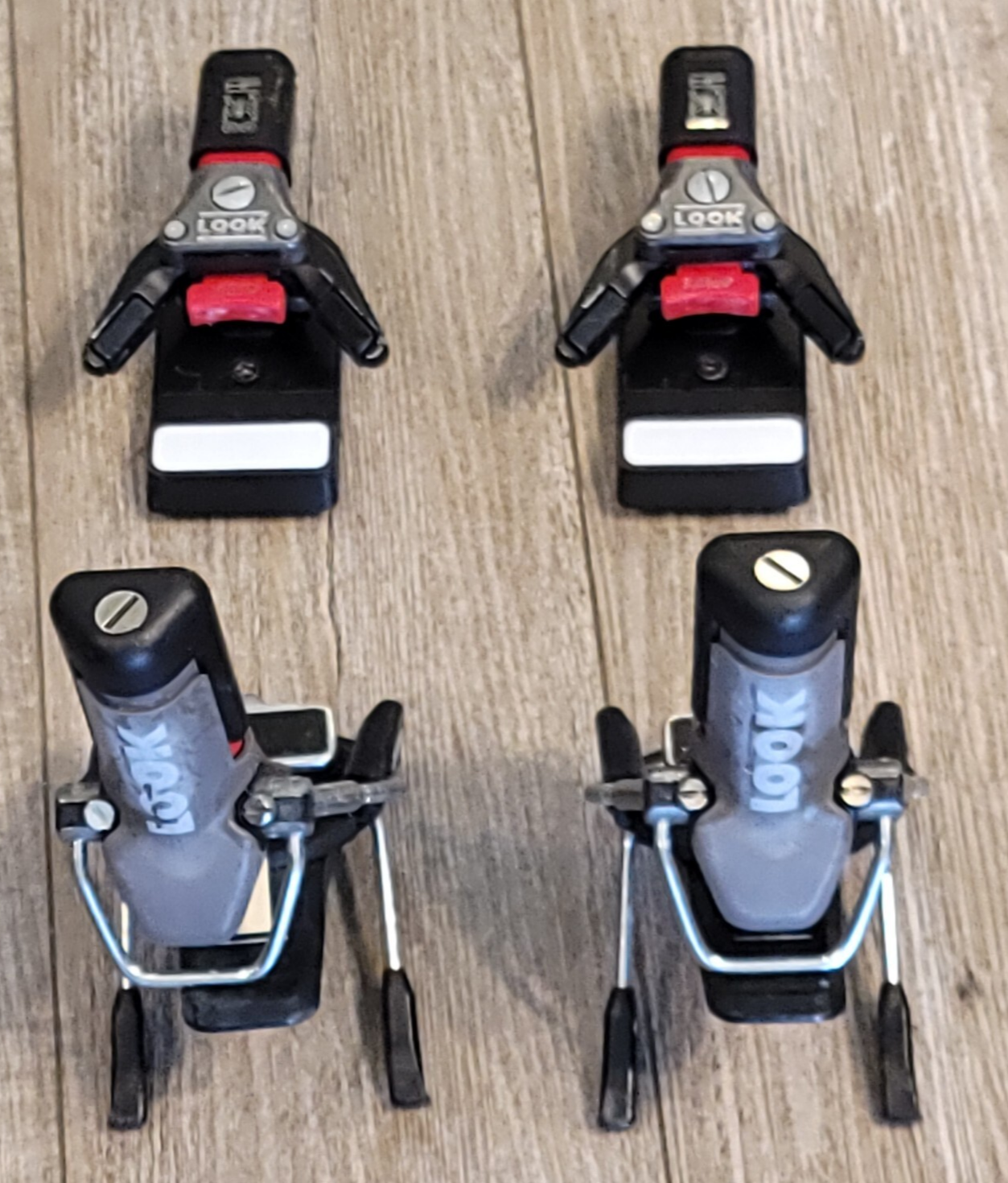 SALOMON Attacchi sci LOOK 99HP vintage Made in France