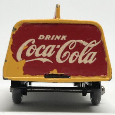 Lesney Matchbox Karrier Bantam 2 Ton No. 37 Coca-Cola 1956 Yellow