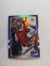 2021 Topps Chrome Npb Purple Refractor #108 /299 Ginjiro Sumitani