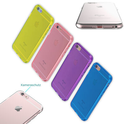 iPhone 6 6S Plus Hülle Schutzhülle Silikon Handyhülle Case Slim Fit Transparent
