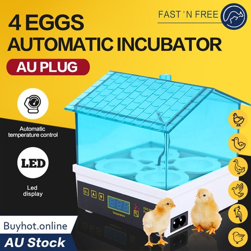 64 Eggs Digital Egg Incubator LED Fully Automatic Turning Chicken Duck Poultry - Picture 15 of 21